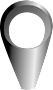 G-6416 Green Pin Short Bow Socket Product Illustration